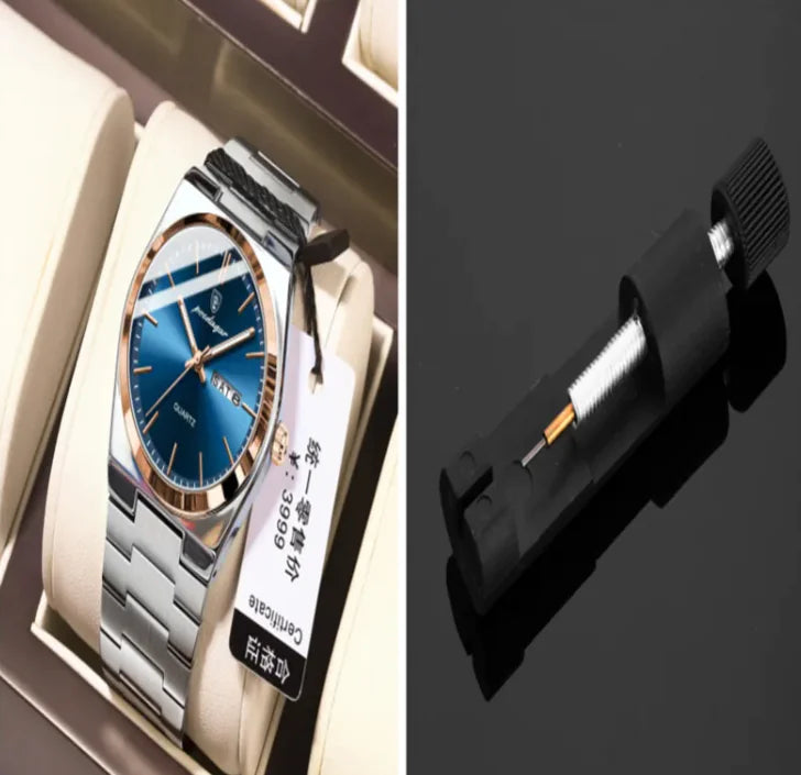 LumoSlim Men’s Luminous Quartz Watch