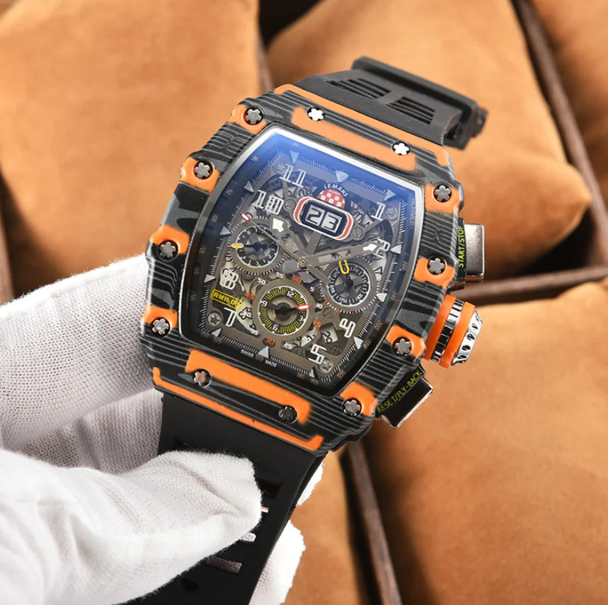 Richard Mille Type Sports waterproof Dial
