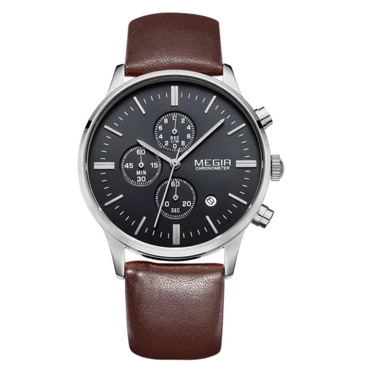 Multifunctional Quartz Watch for Men Business Use