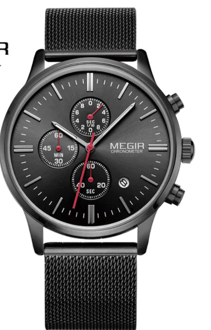 Multifunctional Quartz Watch for Men Business Use