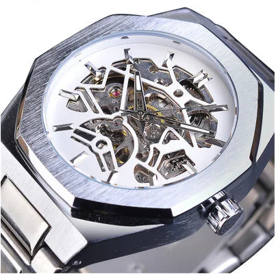 Automatic Skeleton Mechanical Watch for Men Fashion