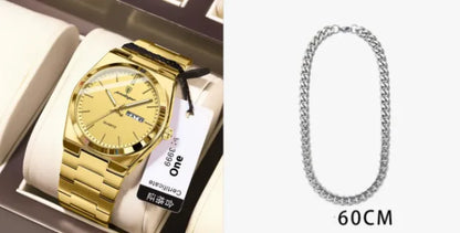 LumoSlim Men’s Luminous Quartz Watch