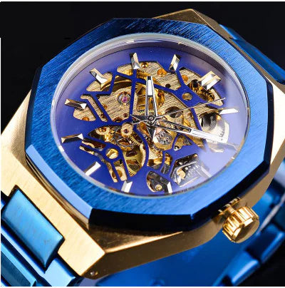 Automatic Skeleton Mechanical Watch for Men Fashion