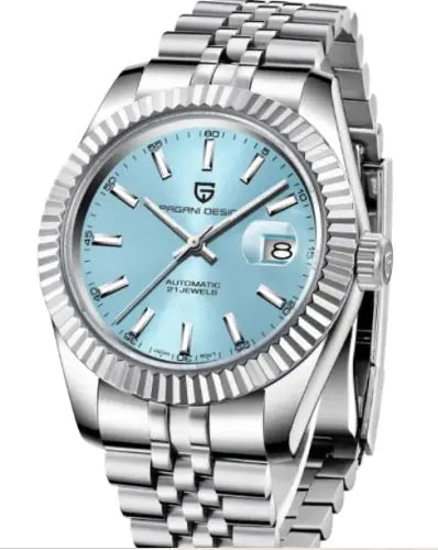 PAGANI DESIGN Stainless Steel Automatic Calendar Dial