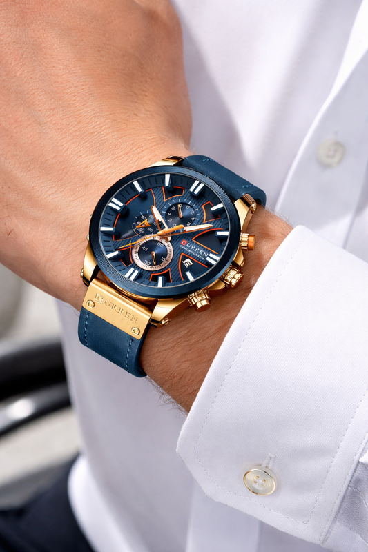 Curren Imperial Navy Chronograph