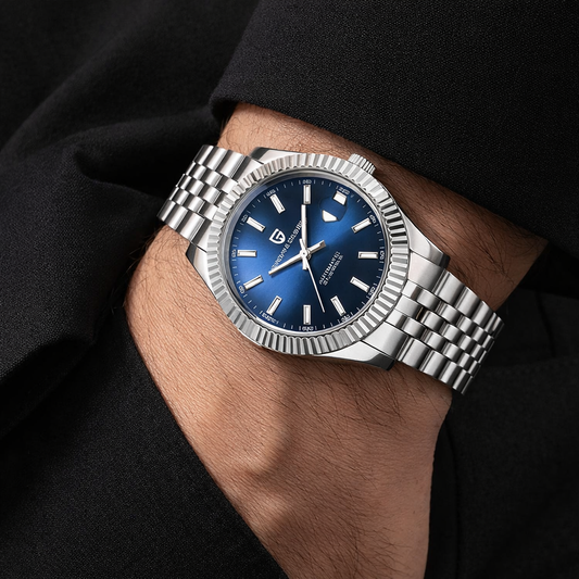 PAGANI DESIGN Stainless Steel Automatic Calendar Dial