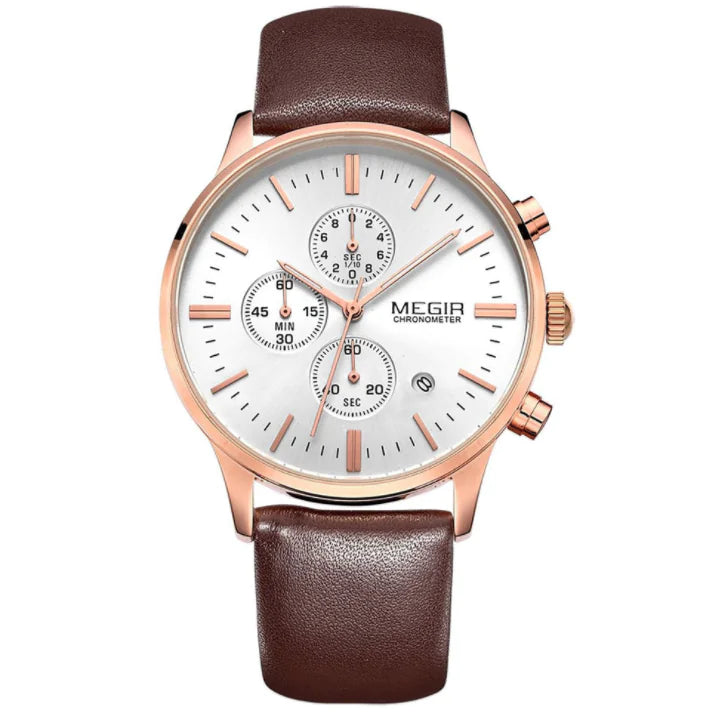 Multifunctional Quartz Watch for Men Business Use