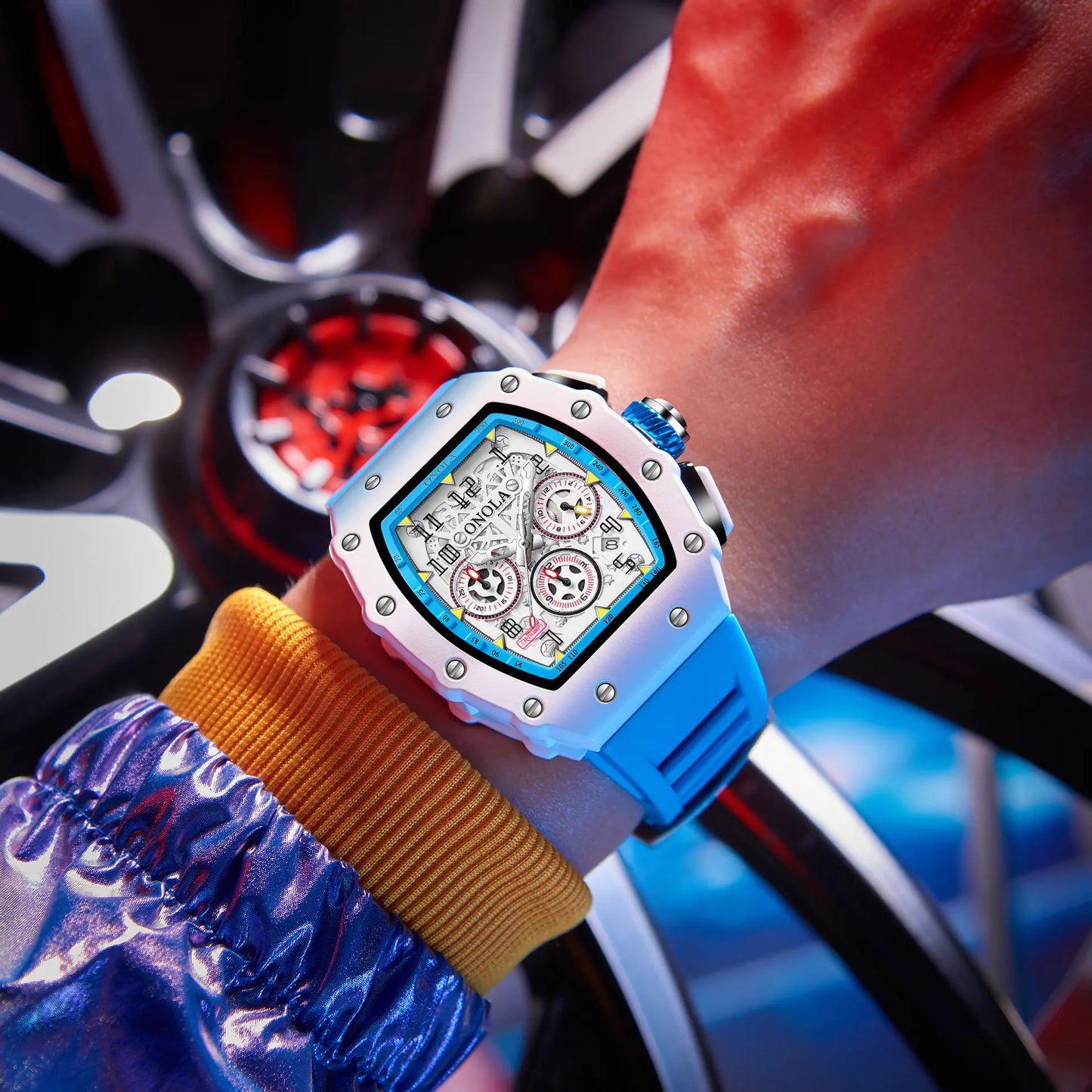 ONOLA Multifunctional Waterproof Men's Quartz Watch