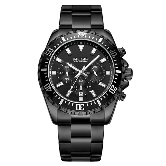 MEGIR Multifunctional Quartz Watch for Men 2064