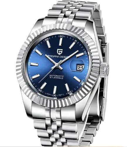 PAGANI DESIGN Stainless Steel Automatic Calendar Dial