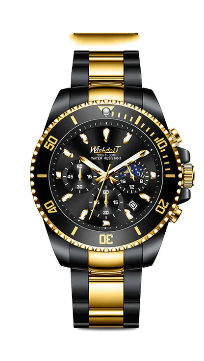 Luminous Waterproof Quartz Sports Watch for Men