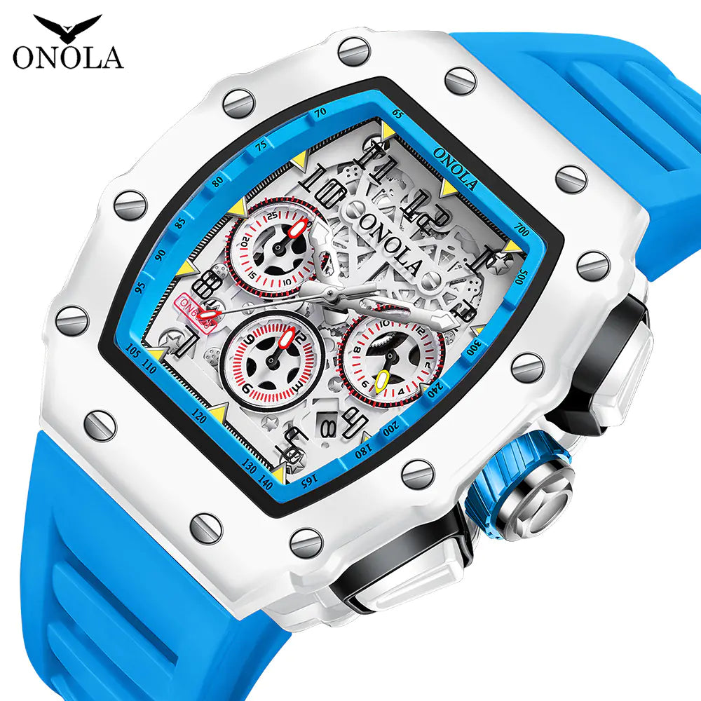 ONOLA Multifunctional Waterproof Men's Quartz Watch