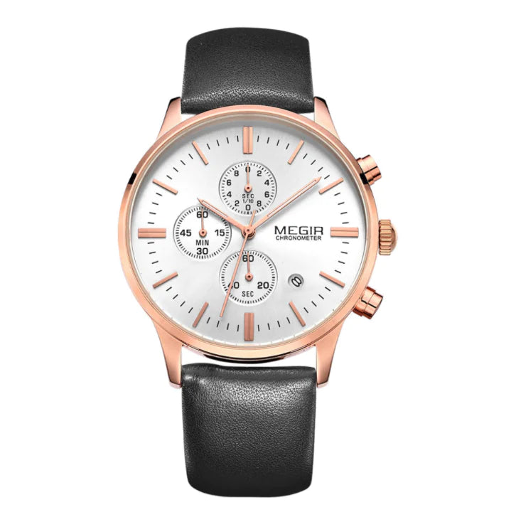 Multifunctional Quartz Watch for Men Business Use