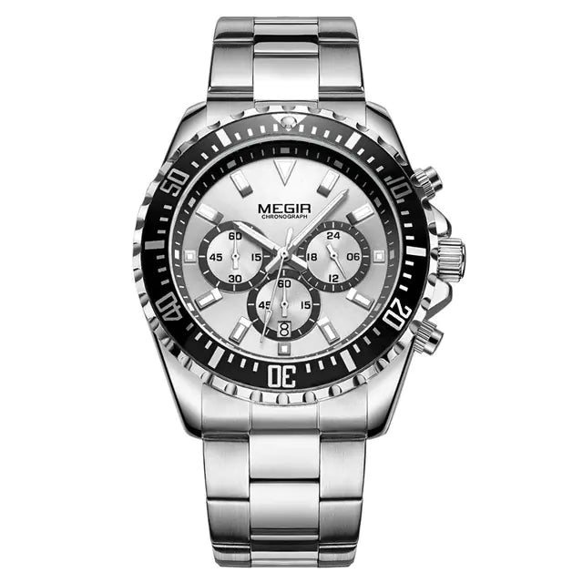 MEGIR Multifunctional Quartz Watch for Men 2064