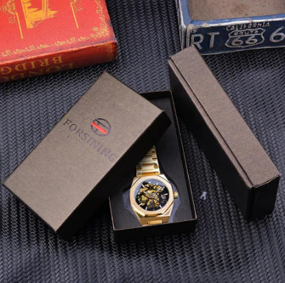 Automatic Skeleton Mechanical Watch for Men Fashion