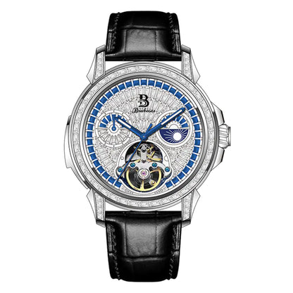 Babus Tourbillon Automatic Skeleton Watch for Men