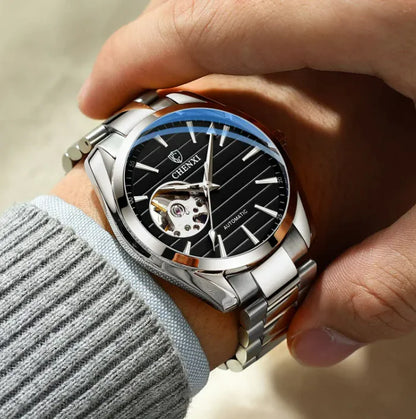 Men's Automatic Hollow Mechanical Watch