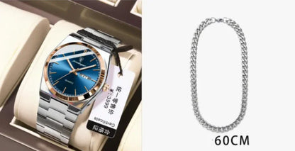 LumoSlim Men’s Luminous Quartz Watch