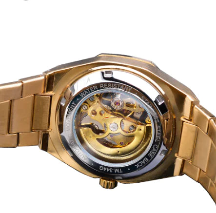 Automatic Skeleton Mechanical Watch for Men Fashion