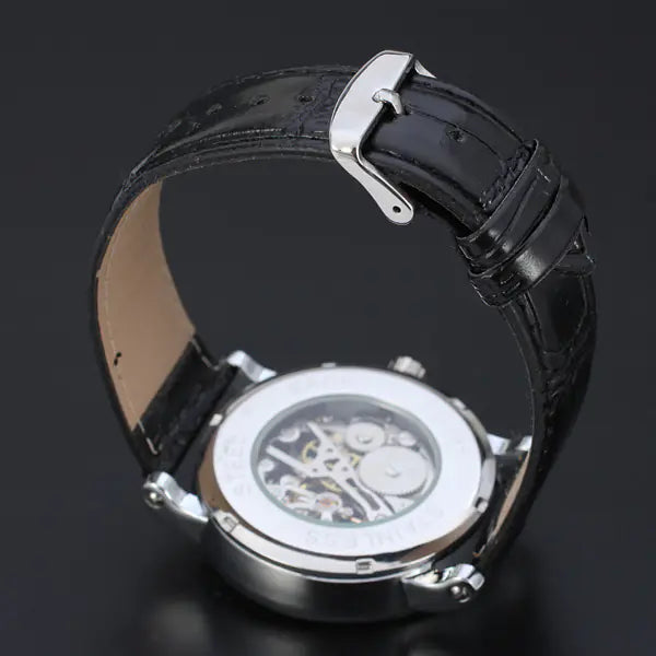 Unisex Hollow Automatic Mechanical Watch