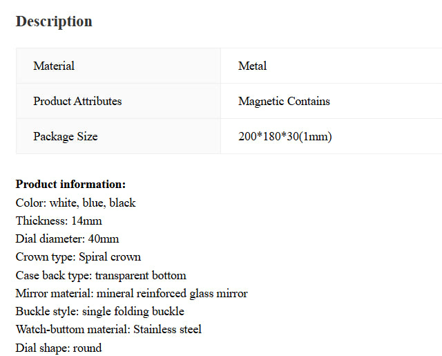 Men's Automatic Hollow Mechanical Watch